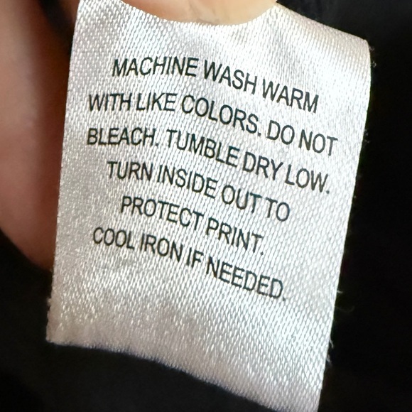 Black Blondie Fringe Studded Graphic Sweatshirt Women’s Large Black - Picture 7 of 8